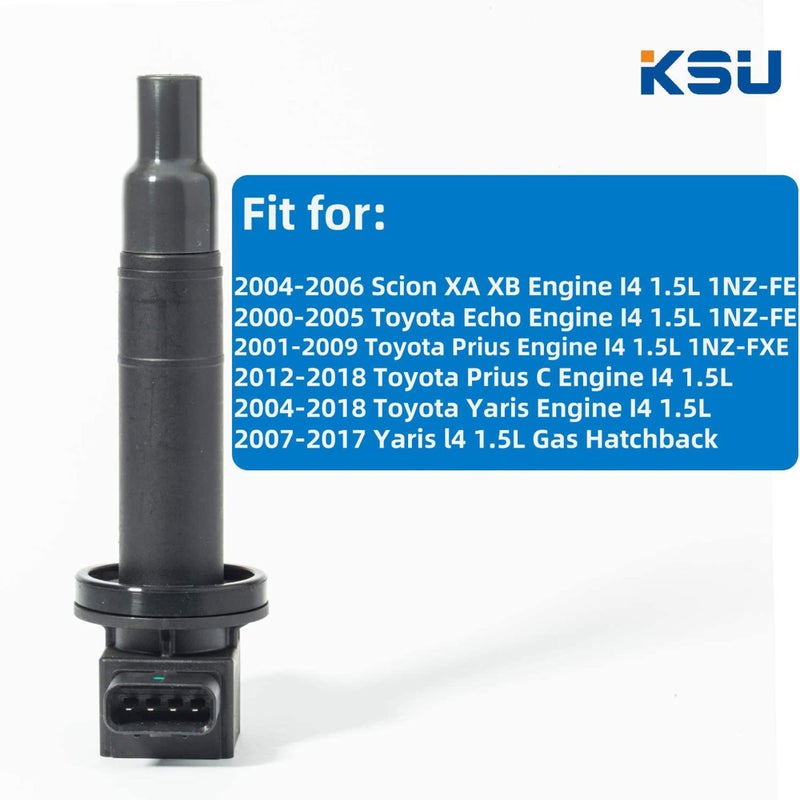 KSU حزمة ملف الإشعال لسيون XA XB 1.5L يارس تويوتا إيكو بريوس كامري C1304 UF316 5C1293 GN10312 - Image 5